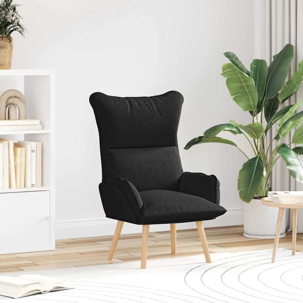 Moderne Relaxstoel voor volwassenen in zwart