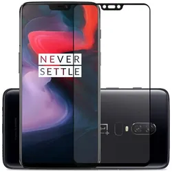 Screenguard OnePlus 6 Full Screen Panzerglas Schutzfolie 2.5D 9H (OnePlus 6), Smartphone Schutzfolie, Schwarz