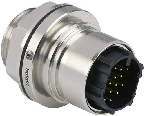 Bulgin PXM6012/16P/CR Rundsteckverbinder Stecker, Einbau Gesamtpolzahl: 16 Serie (Rundsteckverbinder): Buccaneer 6000 1St.