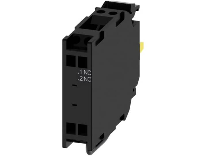 Siemens Sirius Contactmodule 1 contact, 1 NC-contact, bewaking, montage klemveer