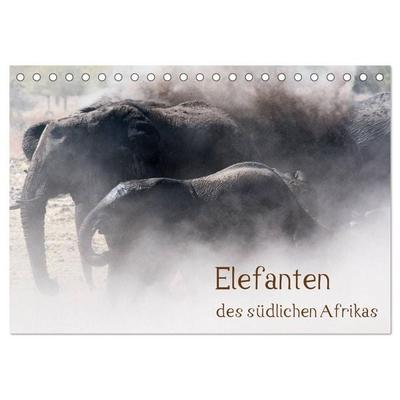 Elefanten des südlichen Afrikas (Tischkalender 2027 DIN A5 quer), CALVENDO Monatskalender