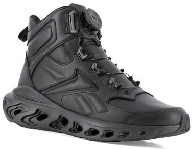 Reebok Work Fuel Flex Tactical BOA Soft Toe (Men's) in Black, Size 14 M, Leather/Memory Foam