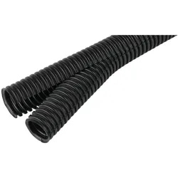 Fränkische Rohrwerke, Leitungsführung, Kunststoffwellrohr Co-Flex PP-UV, geschlitzt, schwarz, NW 20 mm (1.92 cm)