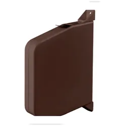 BAUHELD Rollladen Gurtwickler Aufputz 14mm Mini mit Einfädelautomatik Braun