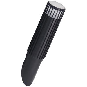 Luxula Wandleuchte LX700213, aus Aluminium, für außen (IP44), 230 V, schwarz, mit GU10-Fassung