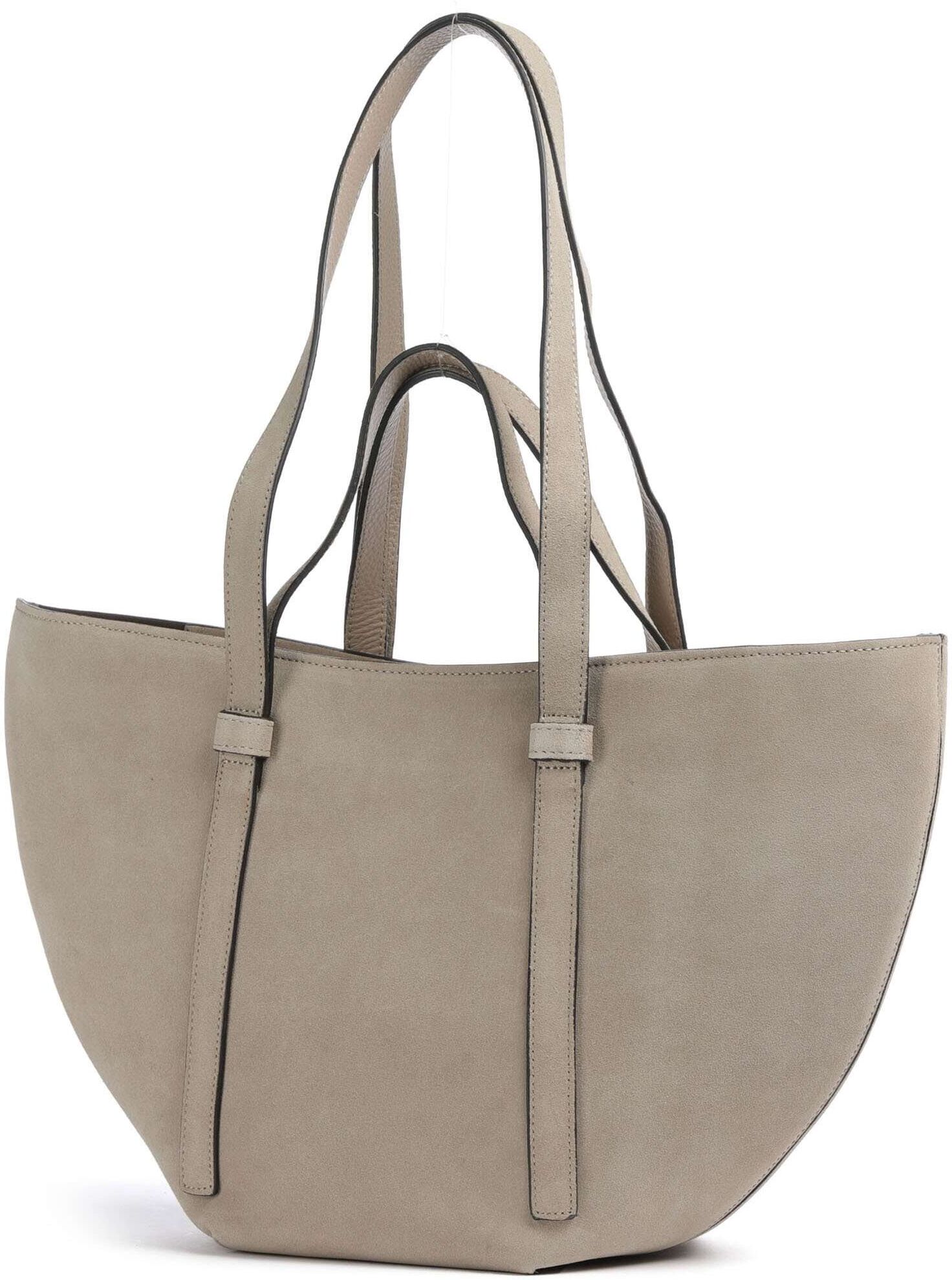 Abro Suede Cosmo Medium Shopper, braun