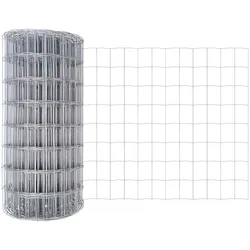 vidaXL Eurozaun 0,4 x 10 m PVC-beschichtetes Eisen