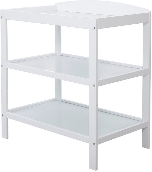 Ickle Bubba Coleby Open Changer - White White 880cm H X 800cm W X 500cm D