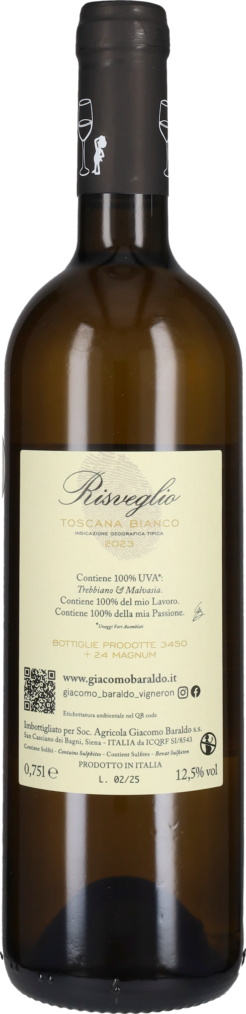Baraldo Giacomo Bianco 'Risveglio' Giacomo Baraldo 2024