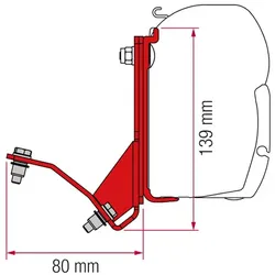 Fiamma Adapter-Kit F45 Ducato Hymercar