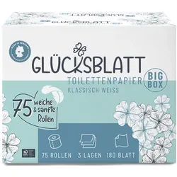 Toilettenpapier "KLASSISCH WEISS" BIG BOX