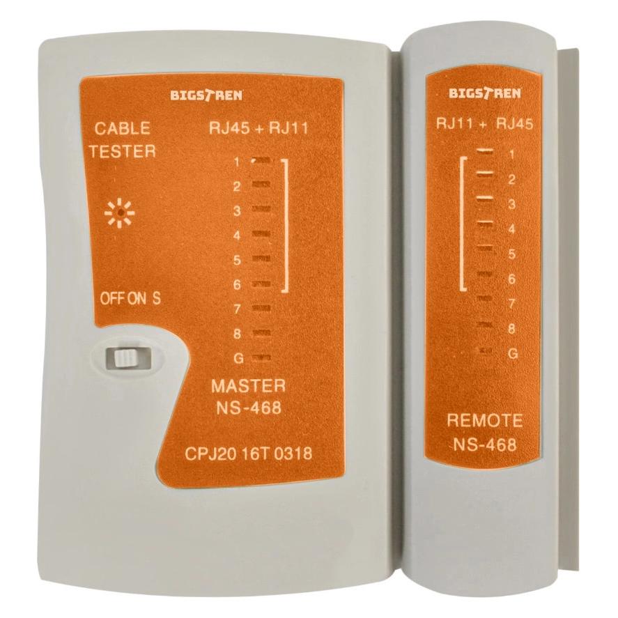 Bigstren Kabeltester - Bigstreen 25834 Netzwerk-Kit (Kabeltester) (59849900)