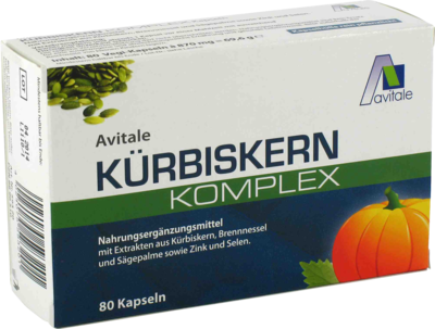 Avitale GmbH KÜRBISKERN KOMPLEX Kapseln 70 g 08896510