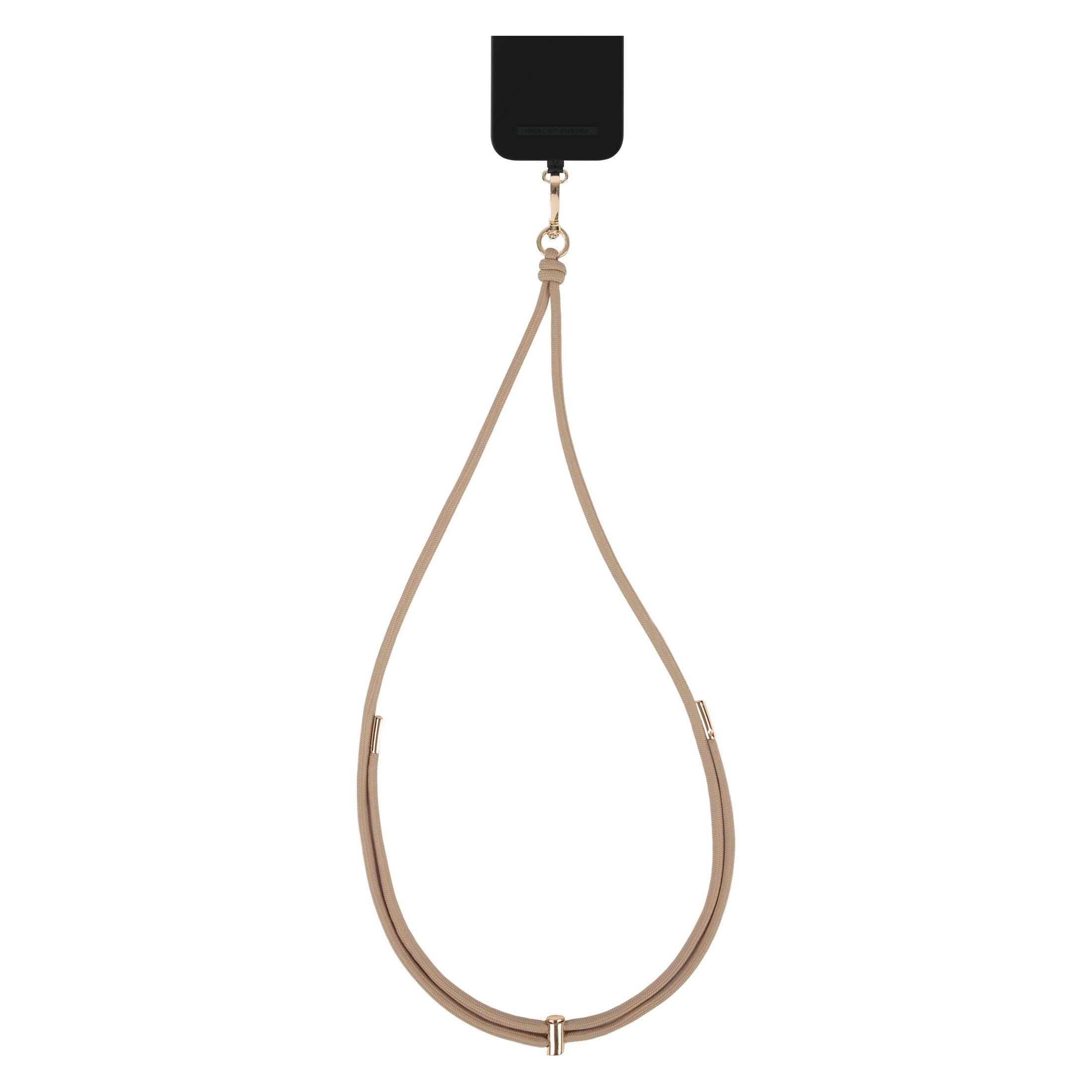 iDeal Of Sweden für alle Cases mit Ladeanschluss mittig Cord Phone Strap Beige (IDCDSSI23-128)