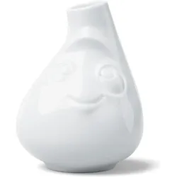 58 Products, Vase, Kleine Vase putzig 10cm weiss (1 l)