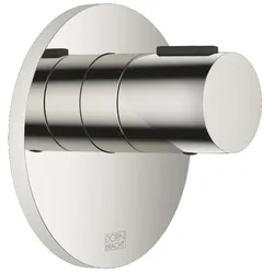 Dornbracht xTOOL UP-Thermostat ohne Mengenregulierung, Platin, Abdeckplatte Ø 124 mm, Sicherheitssperre bei 38°C