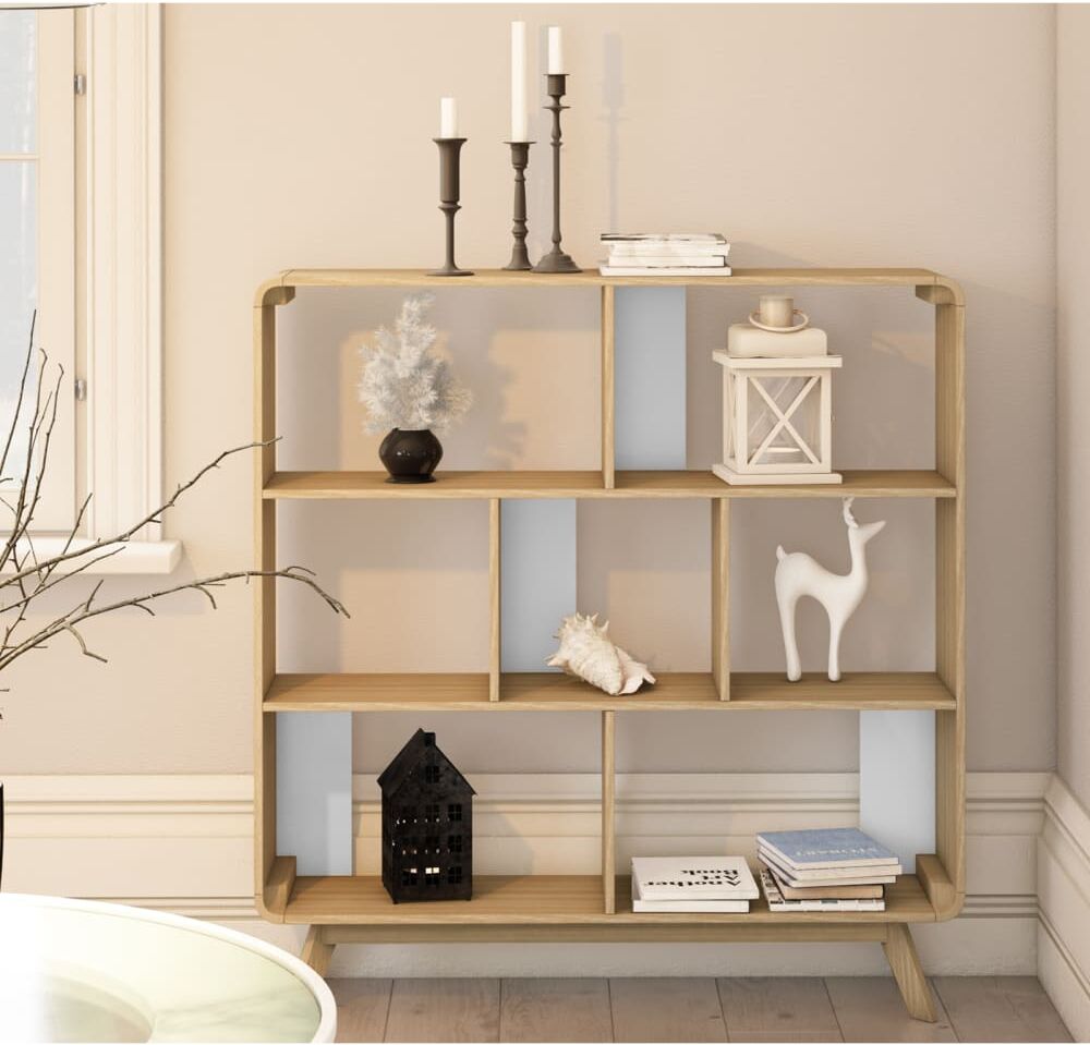 Loft24 Biblioteca en efecto roble