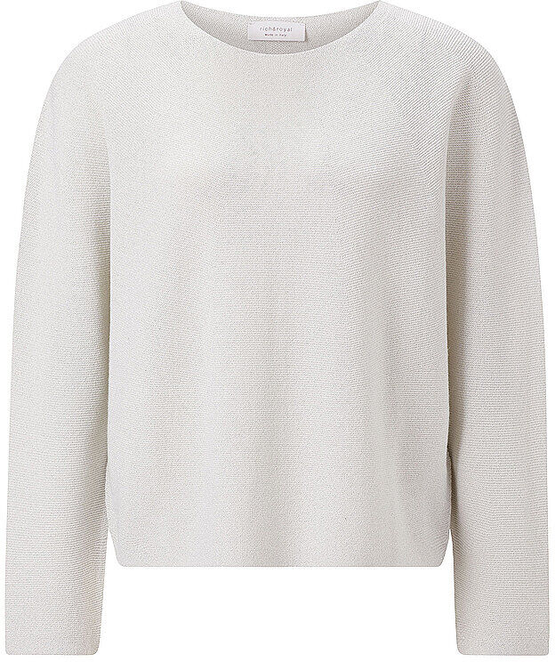 RICHROYAL Pullover  silber   S S