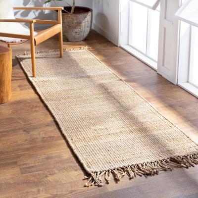 Livabliss The Gray Barn Flynn Hand-woven Jute Fringed Area Rug
