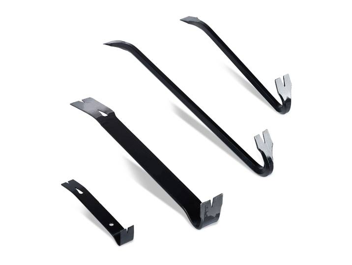 Brecheisen 4-tlg. Set Schwarz