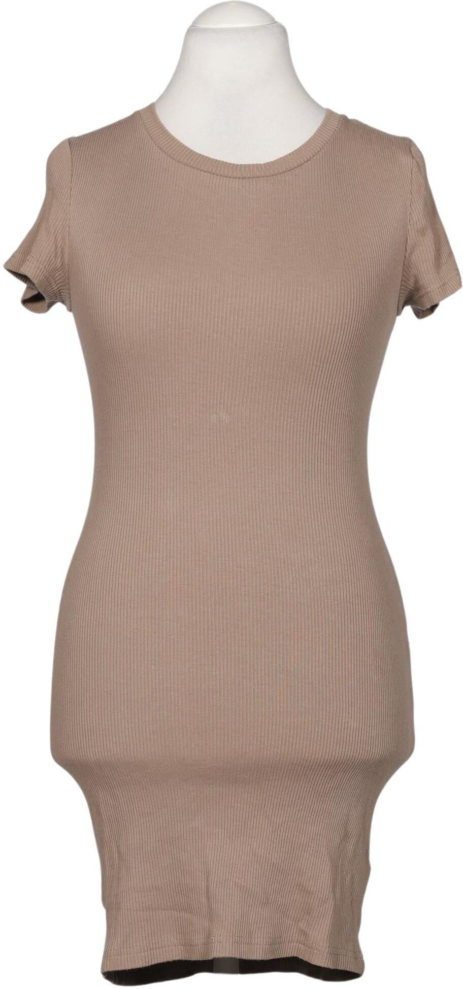 About you Damen Kleid, Beige, Gr. M, Baumwolle - Second Hand