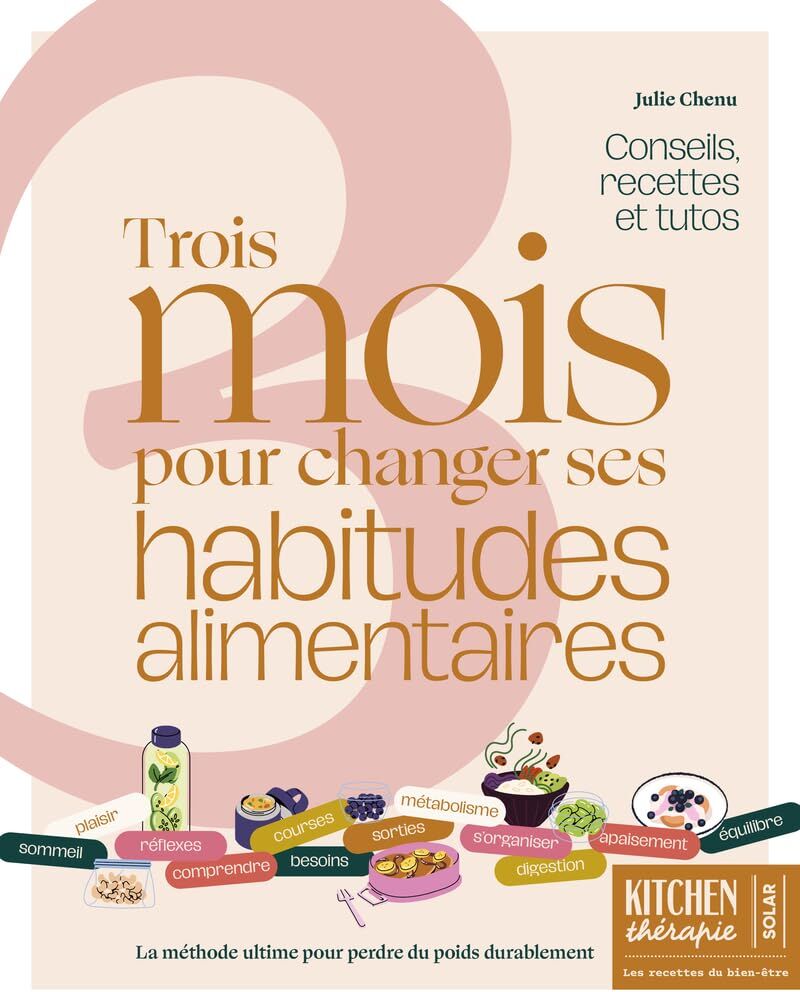 Julie Chenu - 3 mois pour changer ses habitudes alimentaires : recettes, conseils et tutos : la méthode ultime pour perdre du poids durablement - Preis vom 16.10.2026 11:41:07 h