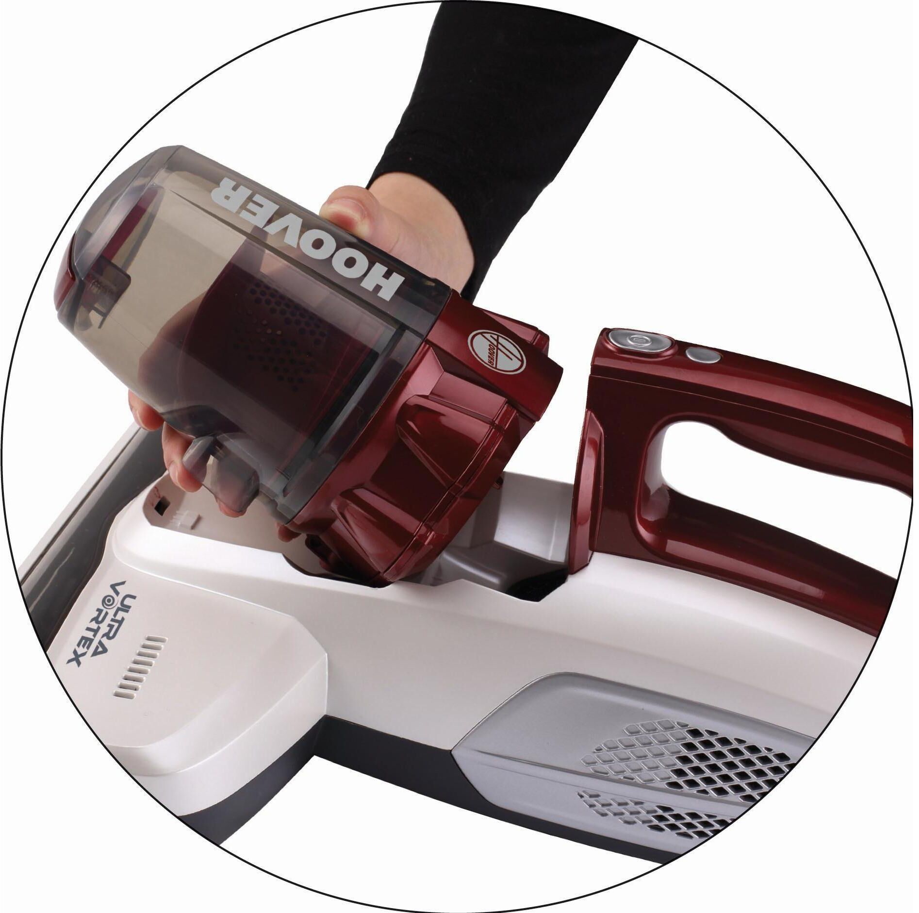 Hoover Matratzenreinigungsgerät "MBC 500 UV 11", rot (weiß, rot), B:26,5cm H:18,5cm, Mehrzwecksauger, Matratzenreinigungsgerät weiß, rot Einheitsgröße
