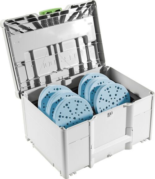 Festool Schleifmittel-Systainer³ Granat SYS-STF D150 GR-Set 578192