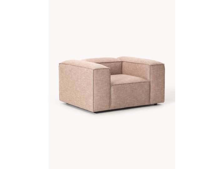 Sessel Lennon aus Leinen-Mix