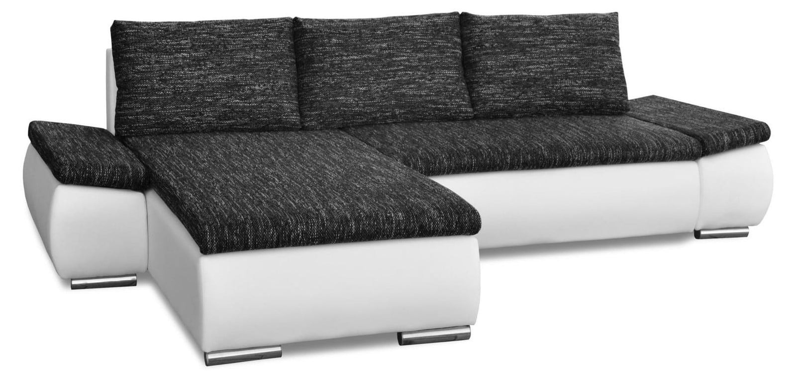 Modern L-vormig hoeksofa met slaapfunctie en lederen bekleding van AEA
