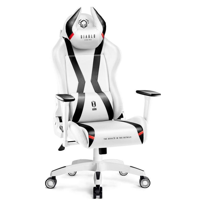 Diablo Fotel Chairs X-Horn 2.0 Normal biały (5902560337853)