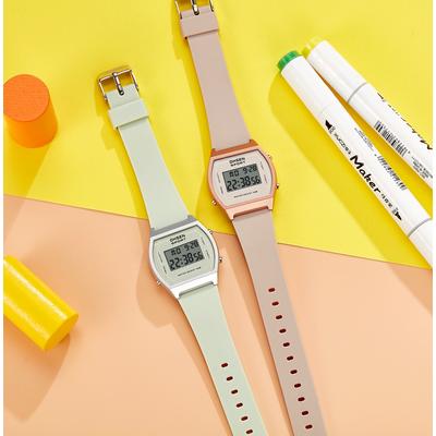 DynamicDeals White Fashion Digital Watches For Women Waterproof, Electronic Ladies Sport Watch, Reloj Mujer With Alarm Clocks gold Black