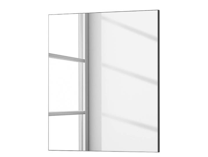 Miroir 60 x 70 x 2cm Gris/Anthracite Panneau aggloméré mélaminé 60 x 70 x 2cm