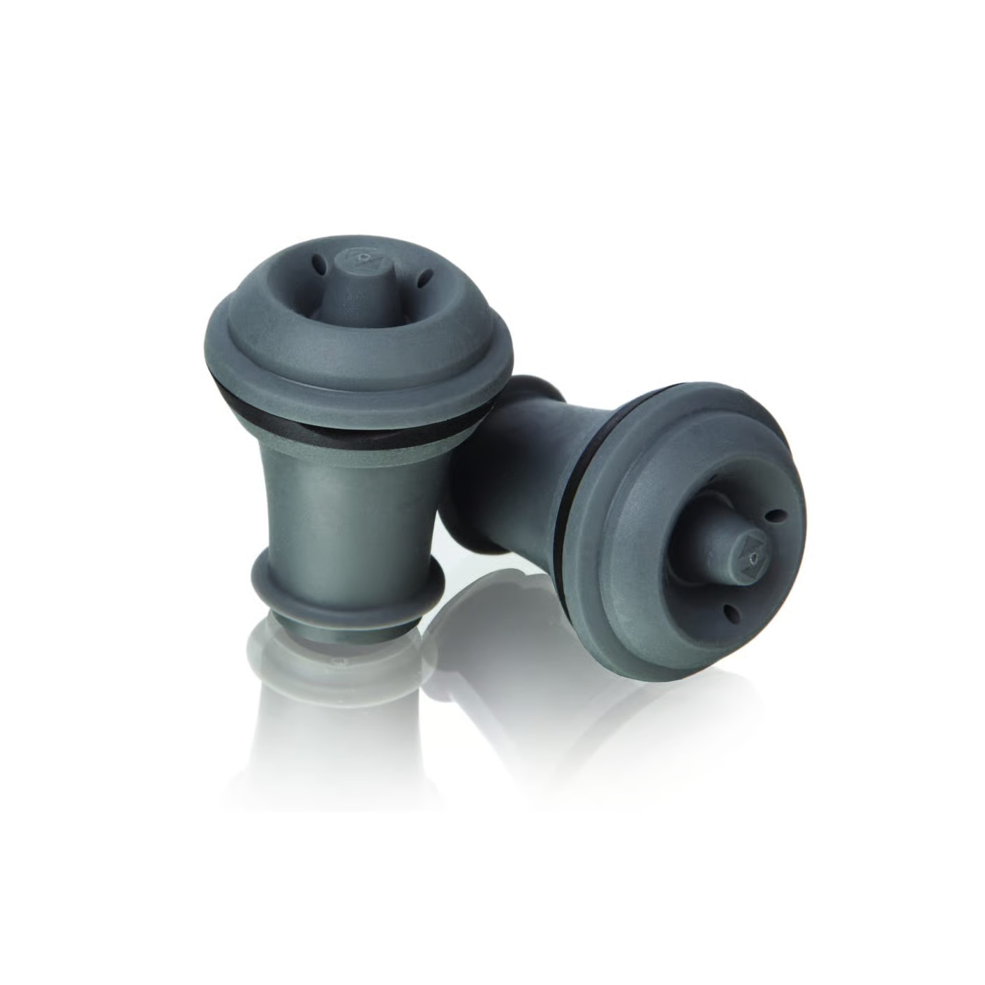 Vacuvin wijnstopper 2-pack Grijs