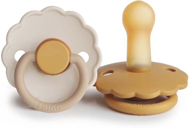 FRIGG Daisy Size 2:6-18 months dummy Chamomile/Honey gold 2 pc