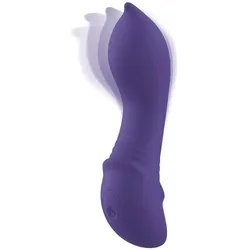 Teazers, Vibrator, – Curling Mini Vibrator – Mitternachtsviolett