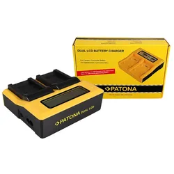PATONA Dual LCD USB Ladegerät für Nikon EN-EL12 Coolpix AW100 AW110 P300 P310 P330 S1000pj