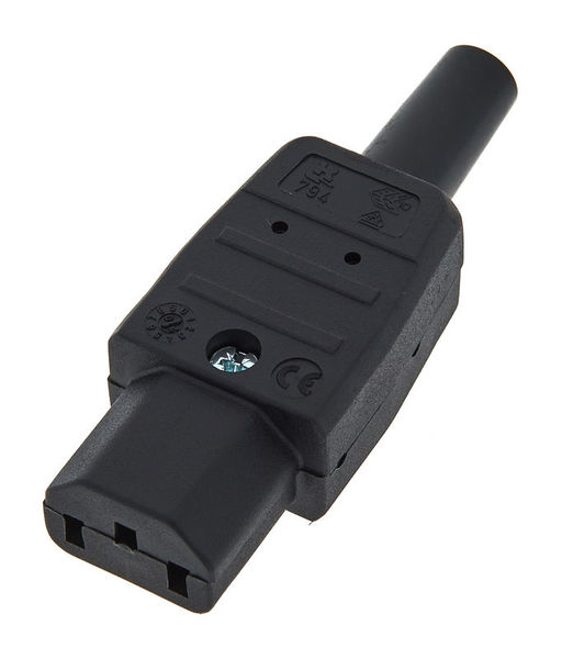 Stairville IECC Female Power Plug BK nero