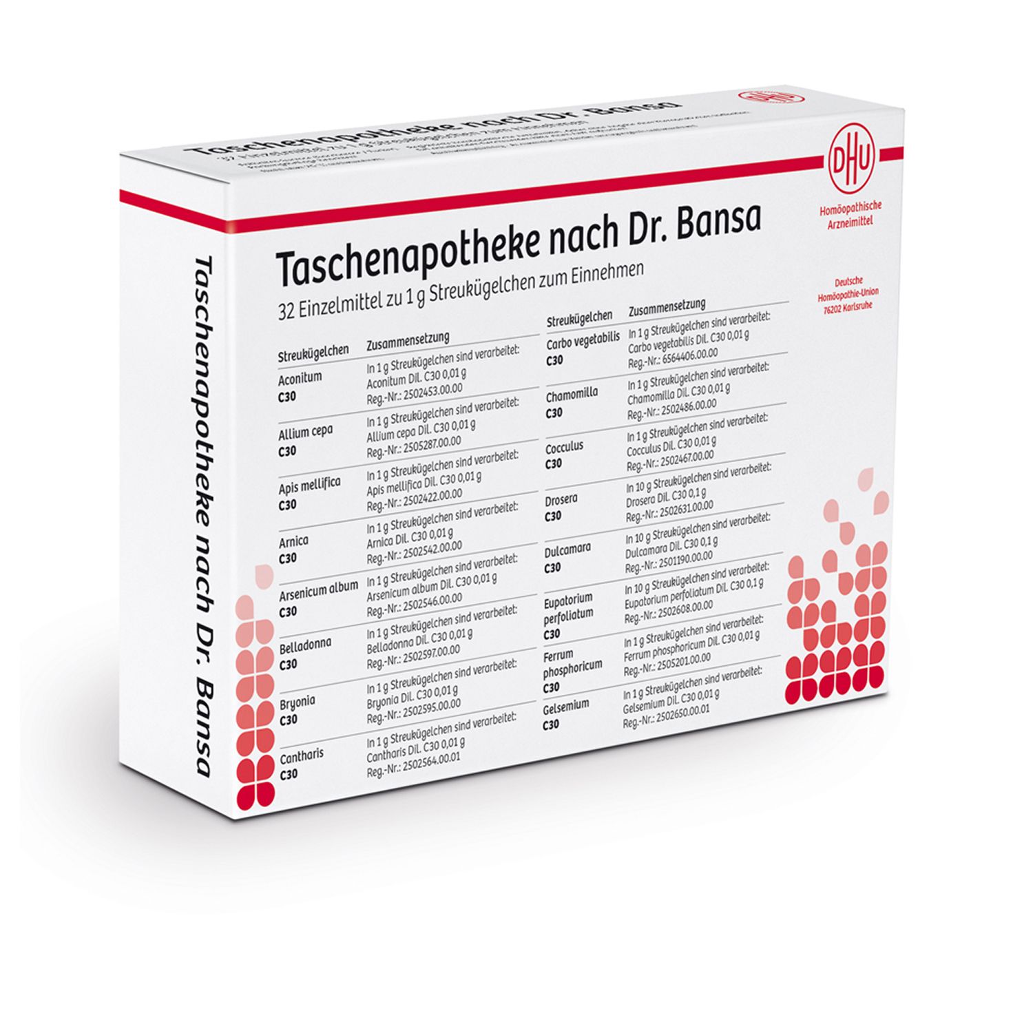DHU Taschenapotheke Dr.Bansa 1 St Kombipackung