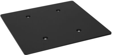 Decotruss Quad Base Plate 300 BK Schwarz