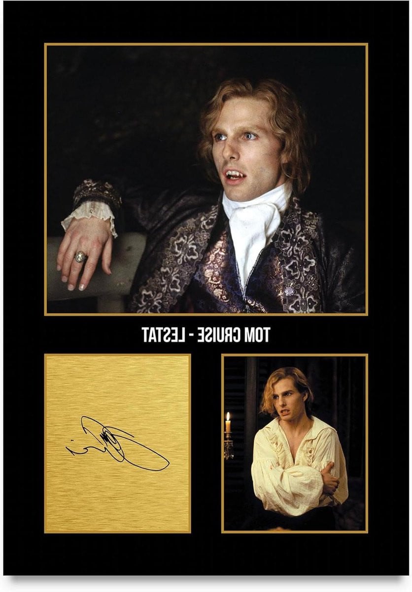 Gesigneerde Foto Print Film Poster Wanddecoratie A4 Formaat Zwart