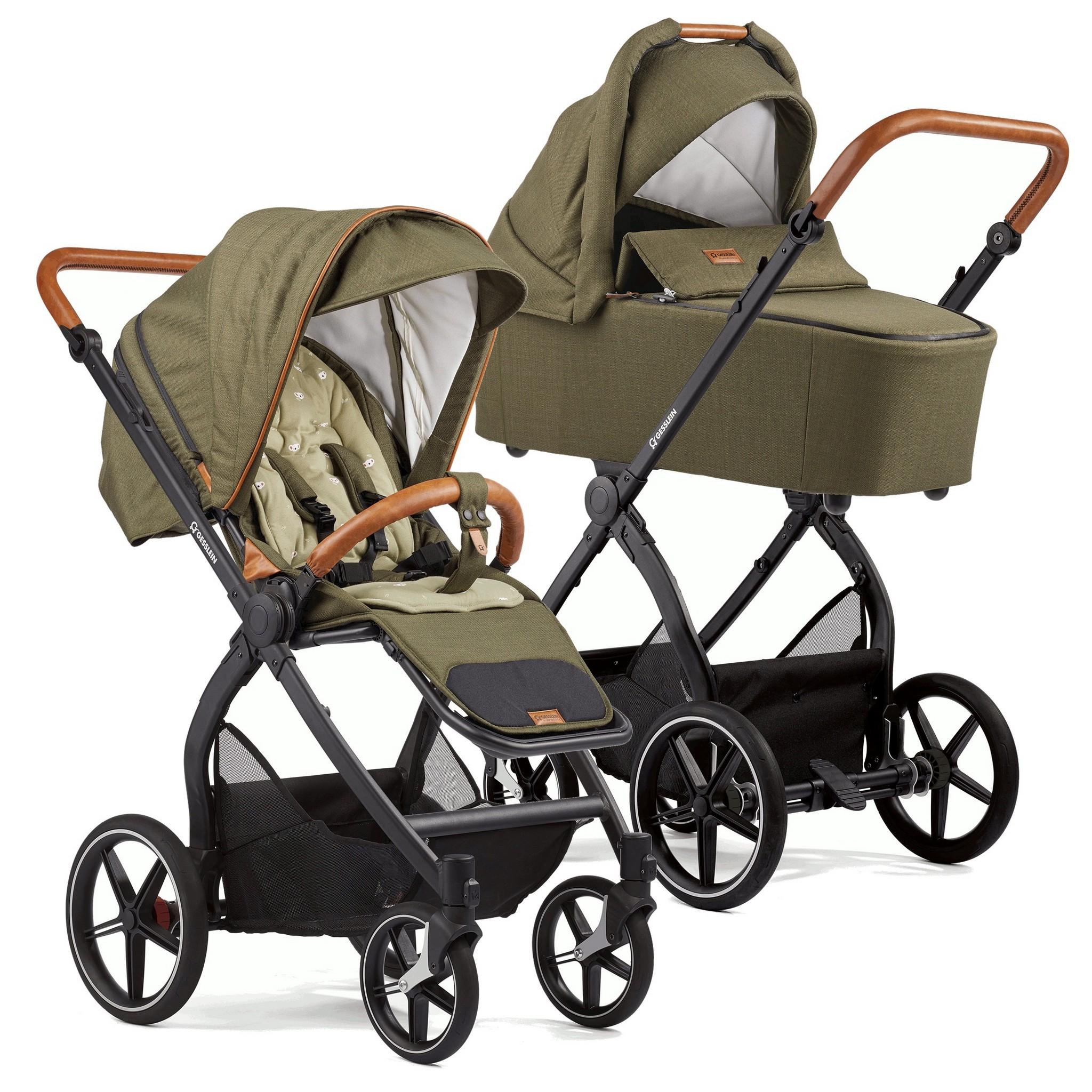 Gesslein FX4 Swing 2in1 Kinderwagen-Set inkl. Babywanne Panorama Lyx 451451