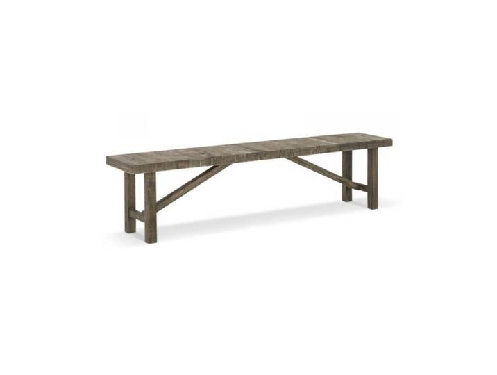 Banc 3 places - Bois - Marron - Décoration d'Autrefois