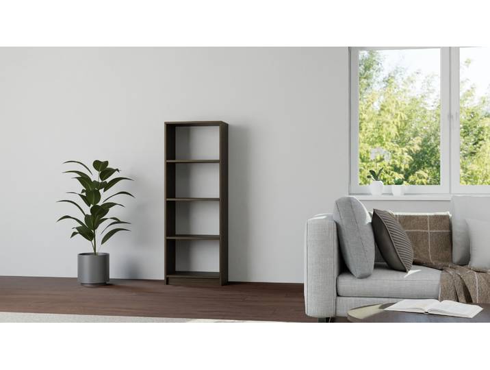 Highboard aus Massivholz Eiche geräuchert Natur geölt