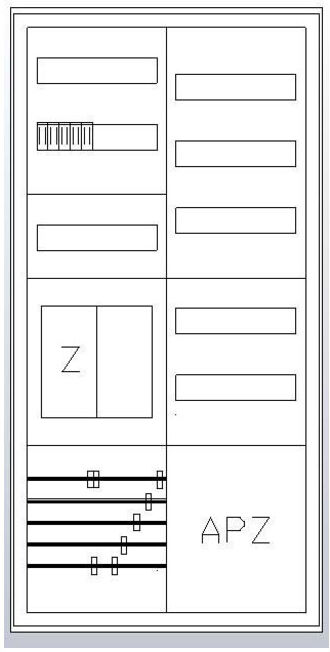 ABN Armoire compteur 1Z 1R 1V1APZ HLAK S27EA111 (S27EA111)