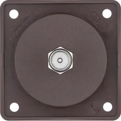 Berker 945812501 Antennen Verbinderdose TV ITG braun matt