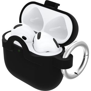 Otterbox Ladecase-Hülle Soft-Touch, mit MagSafe, schwarz, für AirPods 4. Generation, aus Kunststoff