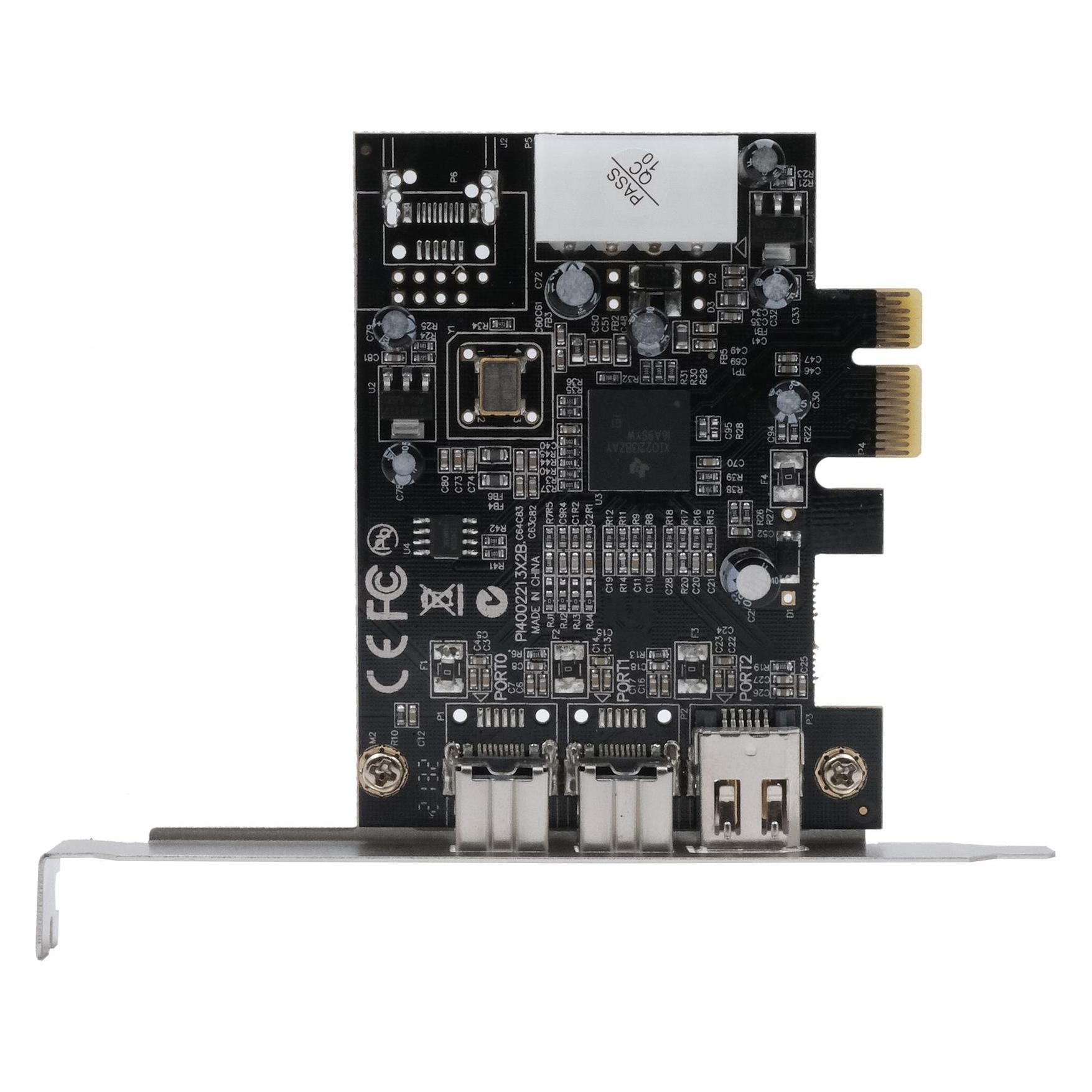 Exsys PCI-E Karte 2/1 FireWire 800/400 (EX-16601-2)