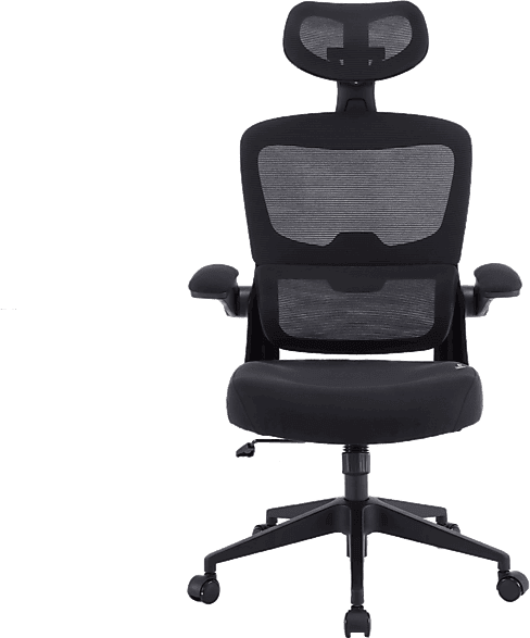 Silla gaming - Woxter Ergo GM26-107, 2D (Reposabrazos Abatibles, se mueve arriba y abajo), Carga máxima 120 kg, Negro