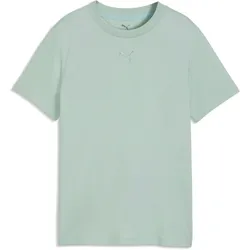 Puma, Mädchen, Sportshirt, ESS Centered Cat Logo Tee G (116), Grün